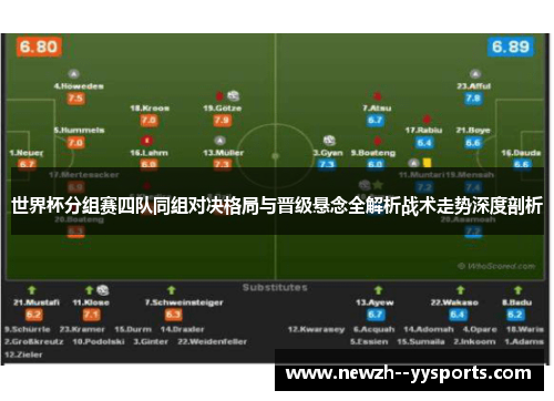 世界杯分组赛四队同组对决格局与晋级悬念全解析战术走势深度剖析